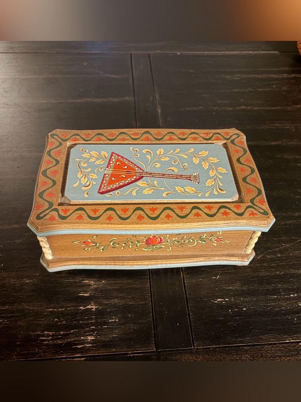 Blue Reuge Music Box